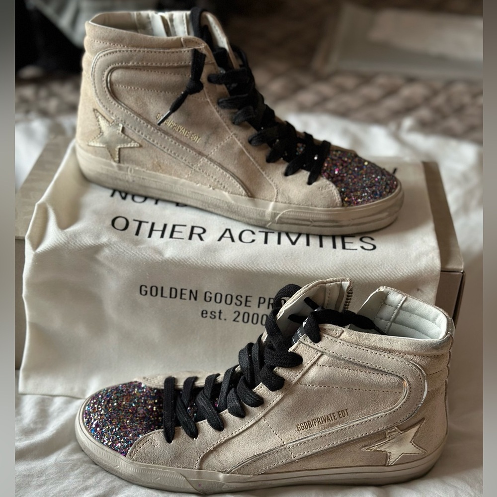 Golden Goode Deluxe Brand Slides